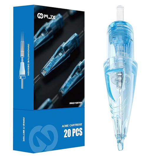WJX Tattoo Cartridges 20Pcs Disposable Needles Round Liner 0603RL