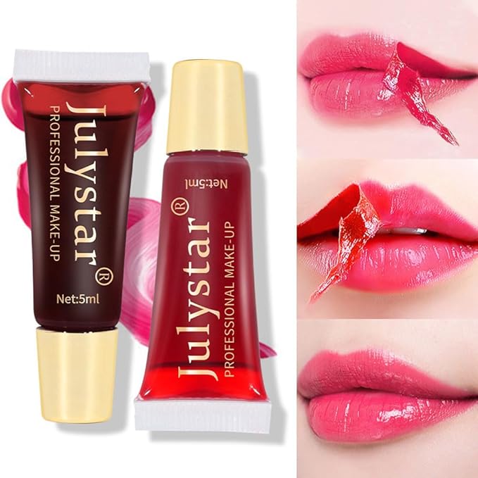 Charm Kiss Lip Stain Peel Off，Peel-Off Lip Glaze，Tattoo Glaze，Tattoo