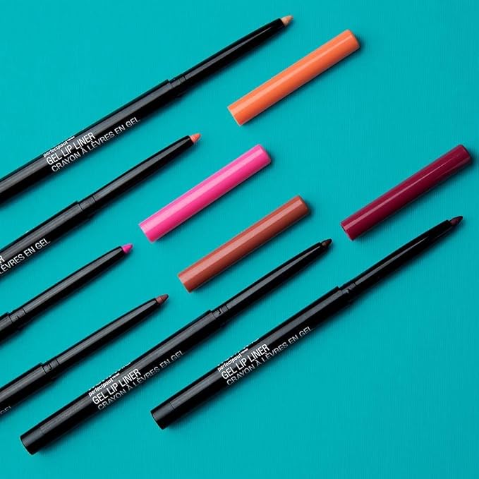 wet n wild Perfect Pout Matte Retractable Gel Lip Liner Pencil, Rich Creamy Long Lasting Color, Well-Defined and Flawless Application, Vegan & Cruelty-Free - Red Bare To Comment