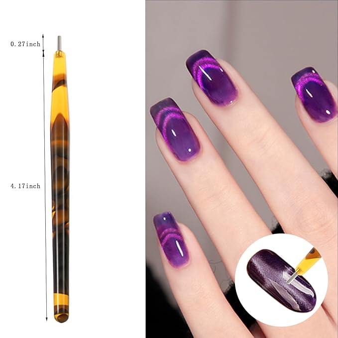 Wokoto 10pcs nail art cat