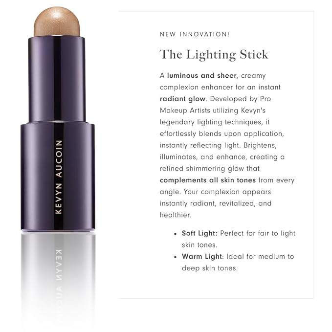 Kevyn Aucoin the Lighting Stick, soft light (fair