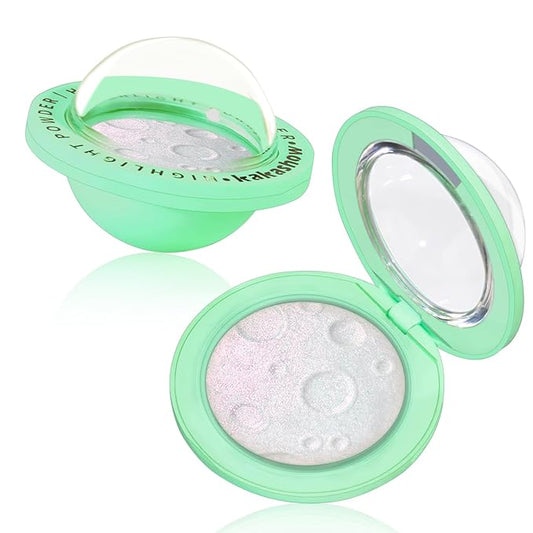 Highlighter Palette, Chameleon Face Shimmer Blush Makeup, Multichrome Face