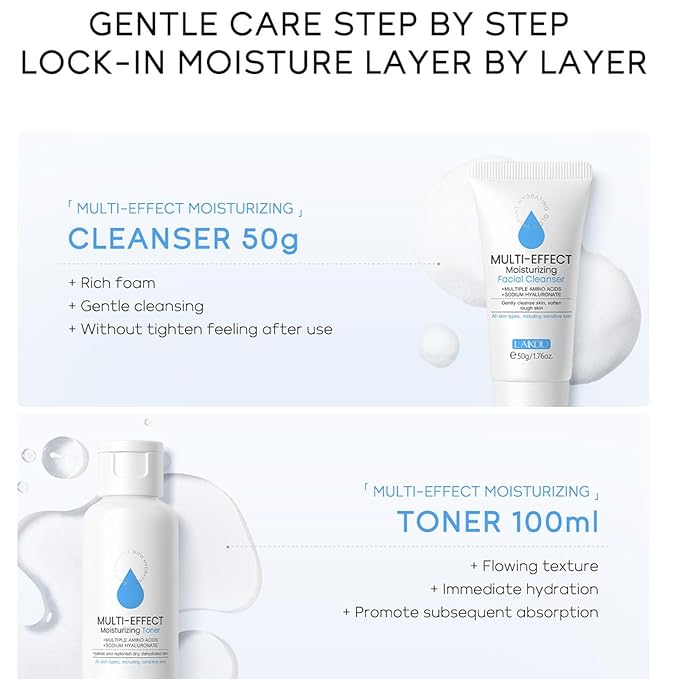 Generic Moisturizer Skin Care Set,5PCS Skincare Set,Long-Lasting