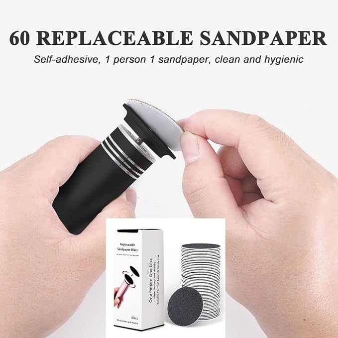 Upgraded electric callus remover for