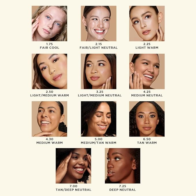 HALEYS Re-form Luminous Skin Foundation, VEGAN + CRUELTY-FREE, types (1.75)