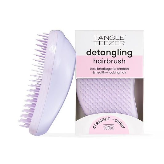 Tangle Teezer Original Detangler Brush, Dry & Wet Hairbrush for All Hair Types, Lilac