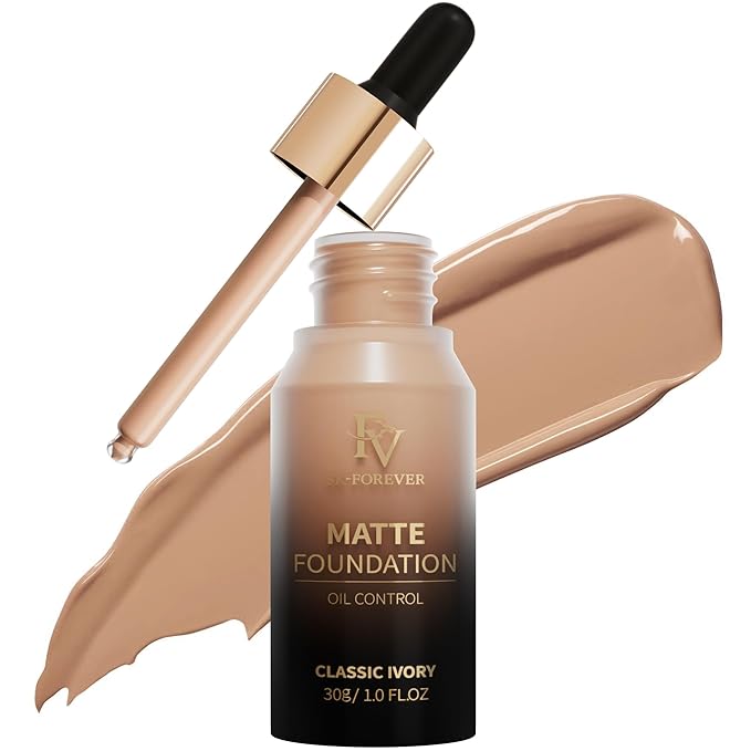 FV Full Coverage Liquid Foundation Makeup, Long Lasting