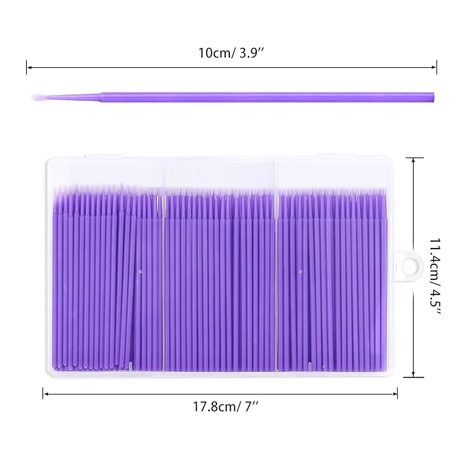 400 pcs micro applicator brushes,jassins