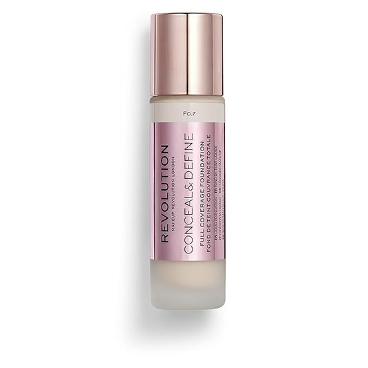 Revolution Beauty, Conceal & Define Foundation, Full Coverage, Fl. Oz.