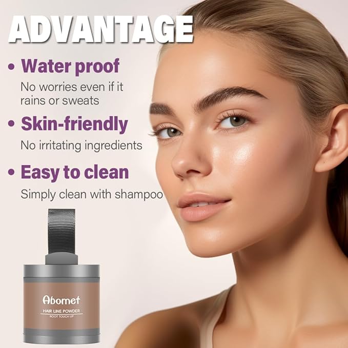 Hairline Powder Instantly Conceals Hair