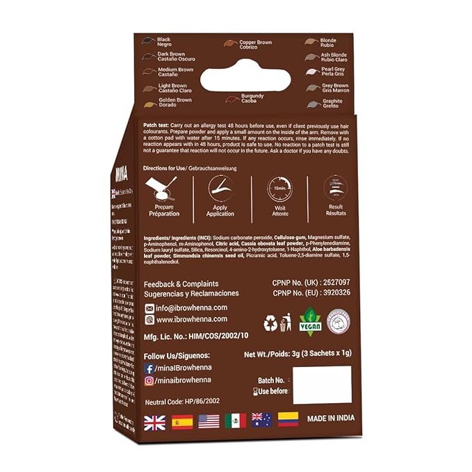 MinaiBrow Medium Brown Natural Brow