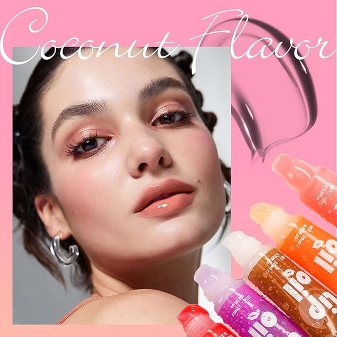 AKARY Six Color Hose Lip Oil, Lip Hydrating Hydrating