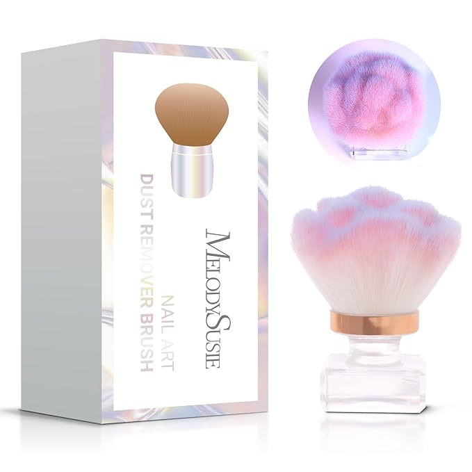 MelodySusie Nail Art Dusting Brush,Dust