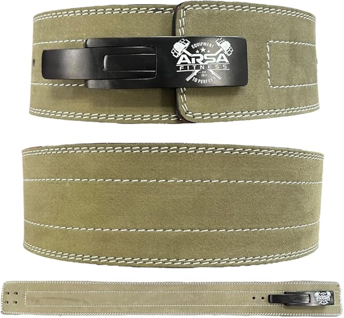 Weightlifting Adjustable Lever Belt for Men & Women 10MM Thickness 4" Width