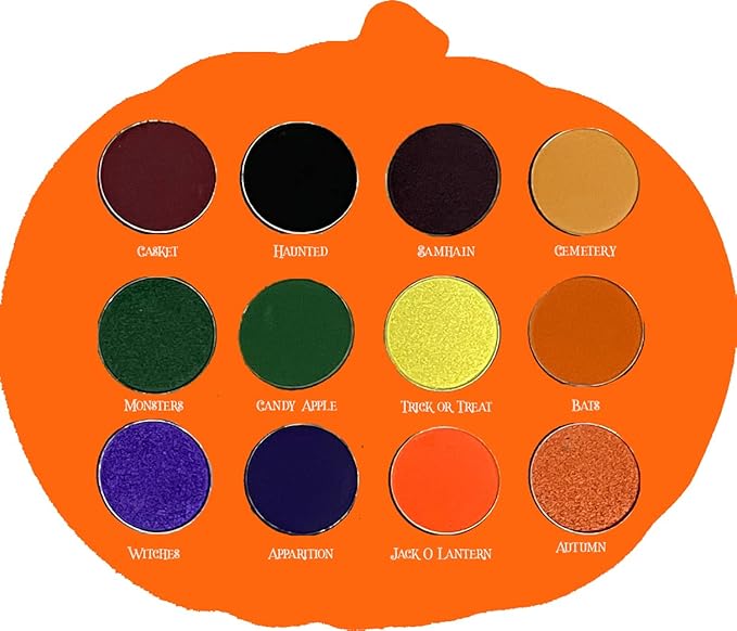 Vintage Halloween Jackolantern Palette