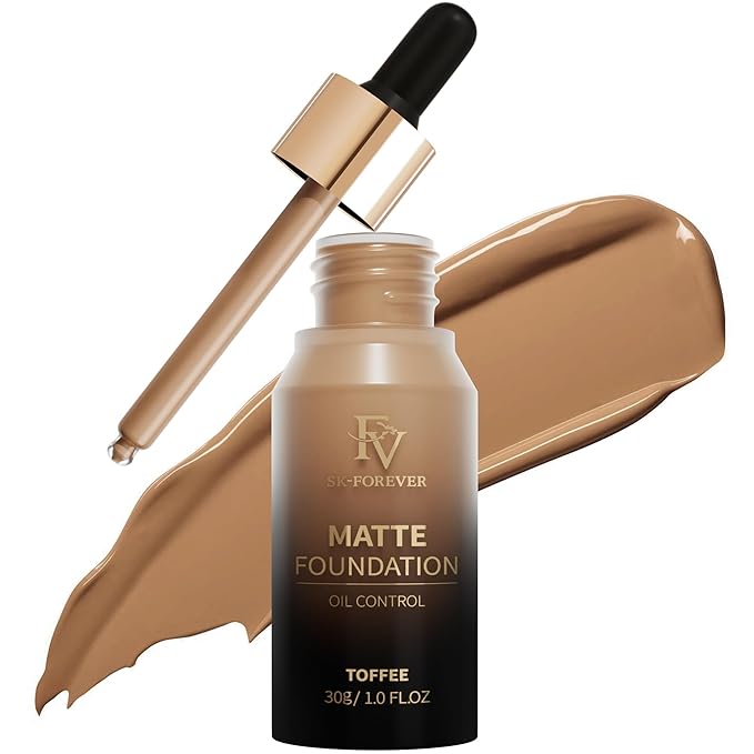 FV Full Coverage Liquid Foundation Makeup, Long Lasting