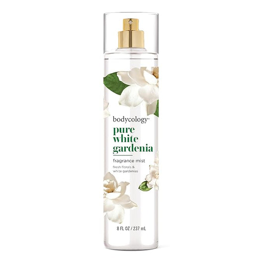 Bodycology Long-Lasting Fragrance Body Mist, Pure White Gardenia, 8 fl oz