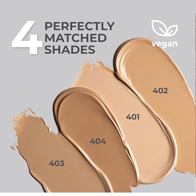 LAMEL Smartskin Serum Tinted Foundation - Hydrating & 404-1,18 fl.oz