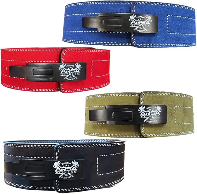 Weightlifting Adjustable Lever Belt for Men & Women 10MM Thickness 4" Width