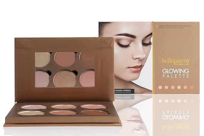 Bellapierre Cosmetics Glowing Palette – 17. 28 ml