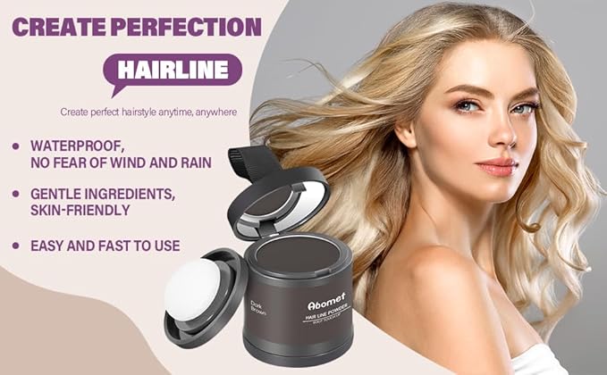 Hairline Powder Instantly Conceals Hair