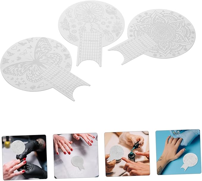 Nolitoy 3pcs nail stamper nail