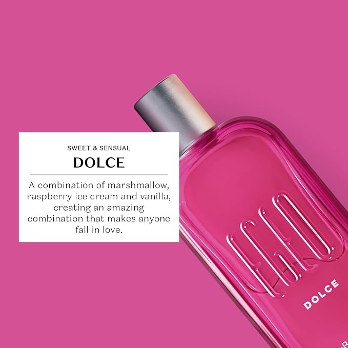 O Boticário Egeo Dolce Eau de Toilette, Girls Long Lasting Perfume, Sweet & Fruity Perfumes for Women, 3 Ounce