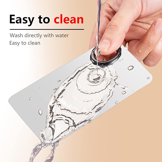 2Pcs Cosmetic Makeup Palette, Premium Stainless Steel Metal