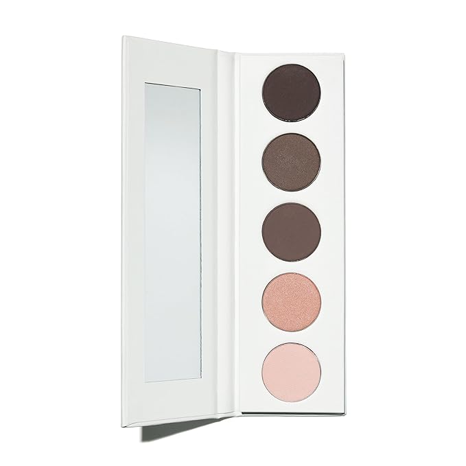 Well People Power Palette Eyeshadow, Five Long-wear, Hyper-pigmented