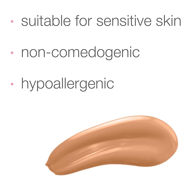 Neutrogena Healthy Skin Sensitive Skin Serum Foundation with Medium/Deep 01, 1 oz
