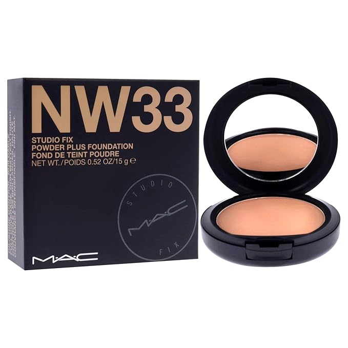 Mac Studio Fix Powder Plus Foundation Nw33 15gm/0.52 0.52 Oz