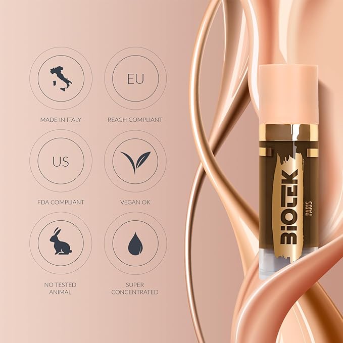 Biotek Lip Pigment for Permanent Makeup - Purple and Pink Color for Lip - Made in Italy - Lollipop 0,24 fl.oz.