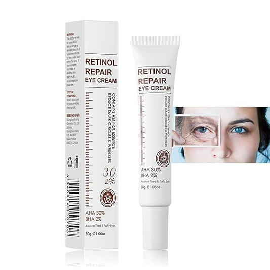 Retinol eye cream with retinol