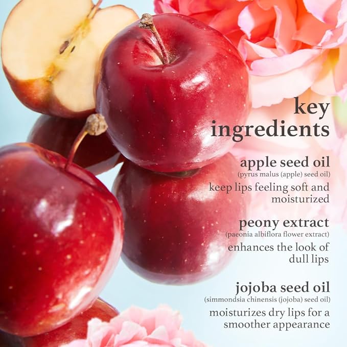 NOONI Korean Hydrating Lip Oil - Applepeony | Long-Lasting, Moisturizing, Plumping, Revitalizing for Dry Lips, Waterproof, No Peel Off, Hydrating, Nourishing Crystal Clear, 0.12 FL Oz