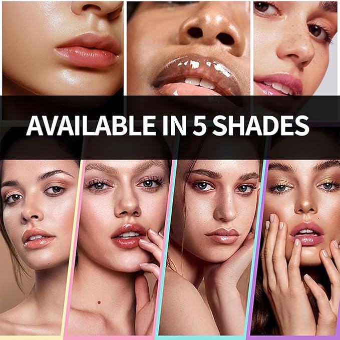 Hydrating Lip Glow Oil, Moisturizing Lip