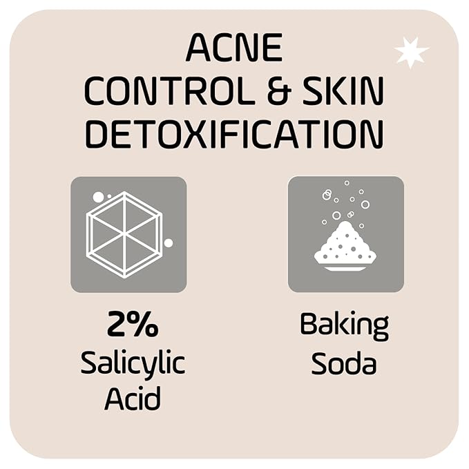 Asepxia Deep Cleansing Acne Treatment Bar Soap with Baking Soda and 2% Salicylic Acid, 4 Ounce