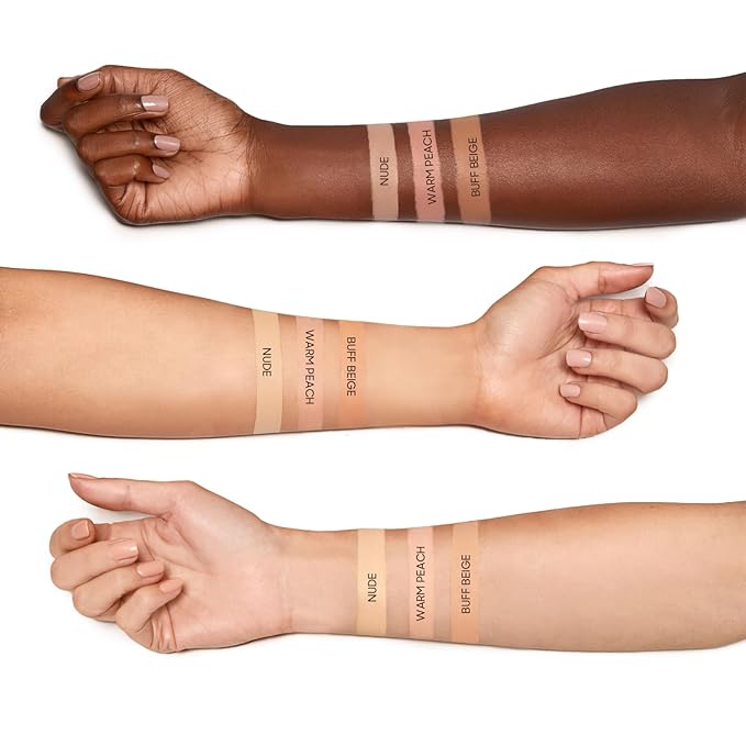 Matte Full Coverage Liquid Foundation - Lightweight & (#102 Nude)