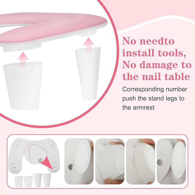 Two hands arm rest for