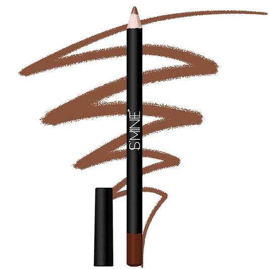 ISMINE One Coffee Light Brown Lip Liner, Professional Matte Lip Pencil Waterproof Long Lasting Smooth Natural Lip Liner (#19)