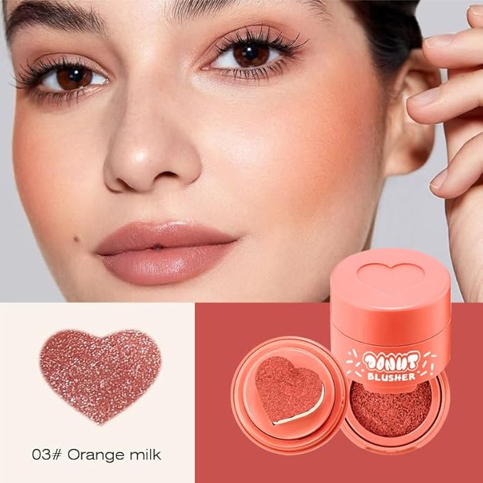 Stamp Liquid Blush Stamp Blush with Heart Shaped Women (3)