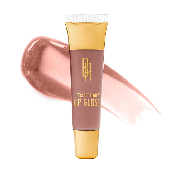 Black Radiance Perfect Tone Lip Gloss, Coco 0.4 Ounce and Cashmere 0.4 Oz Bundle
