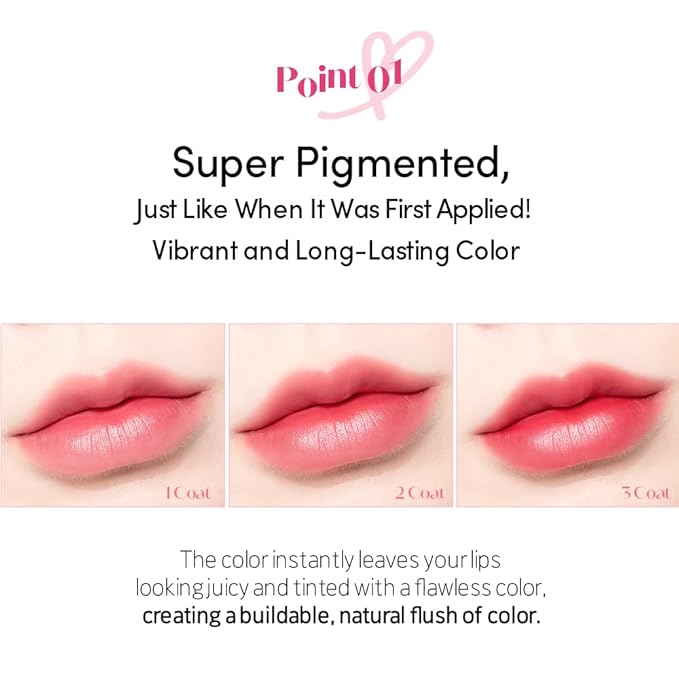 ETUDE Dear Darling Marker Tint #4 Mlik Strawberry (5g) | Hydrating & Long Lasting Lip Stain | High Pigmented Lip Maker with Easy Drawing Tip | Korean Lip Tint, Korean Makeup, Kbeauty