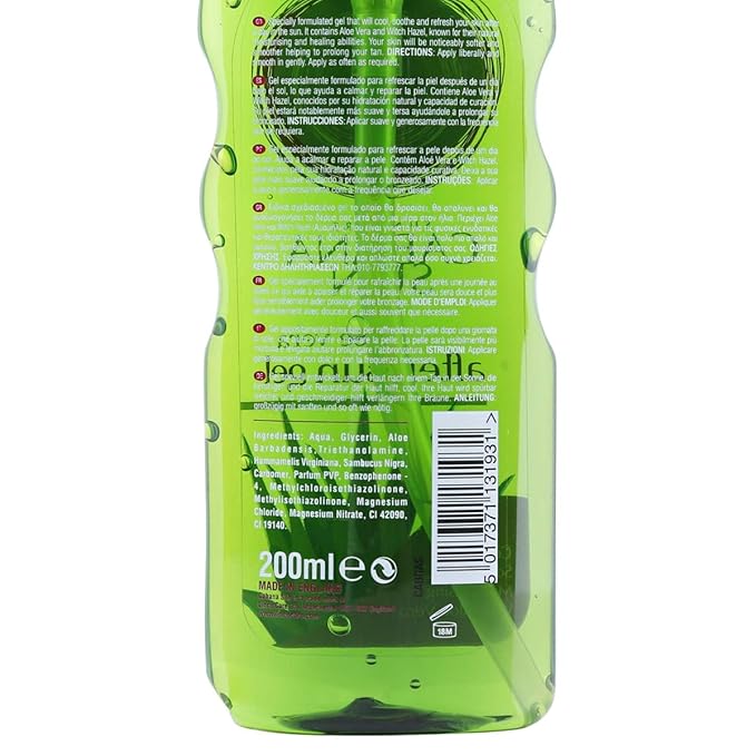 Face Self Tanning Water Aloe Vera