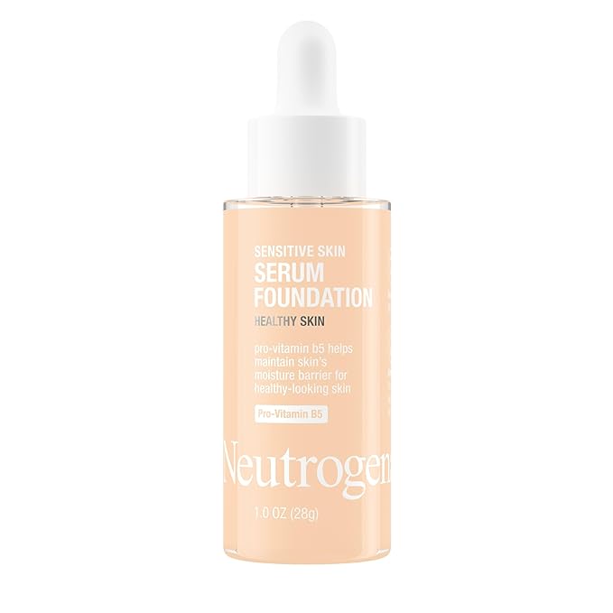 Neutrogena Healthy Skin Sensitive Skin Serum Foundation with Light 01, 1 oz