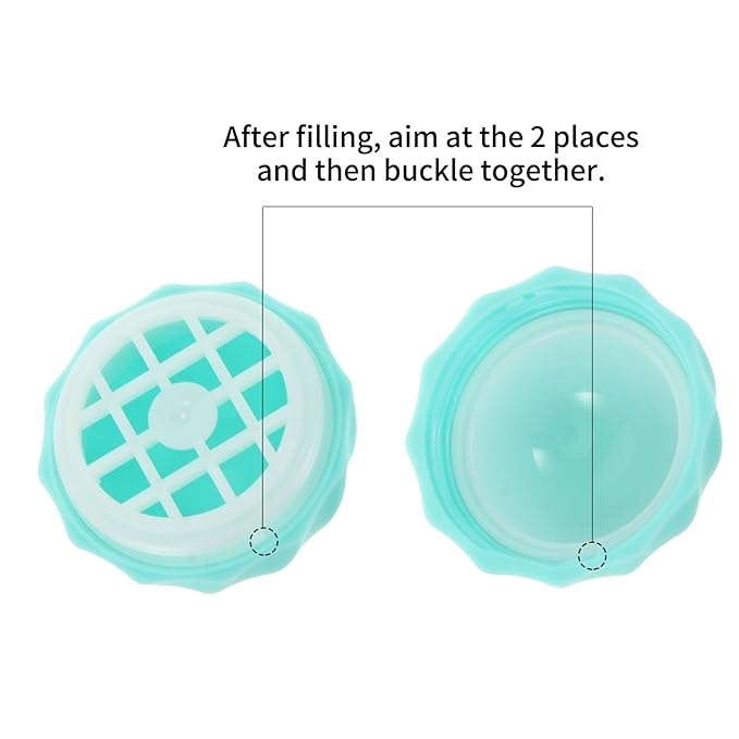 FRCOLOR Lip Balm Containers 10Pcs Empty Holder