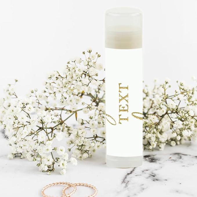 Andaz Press Personalized Lip Balm Party Florals,