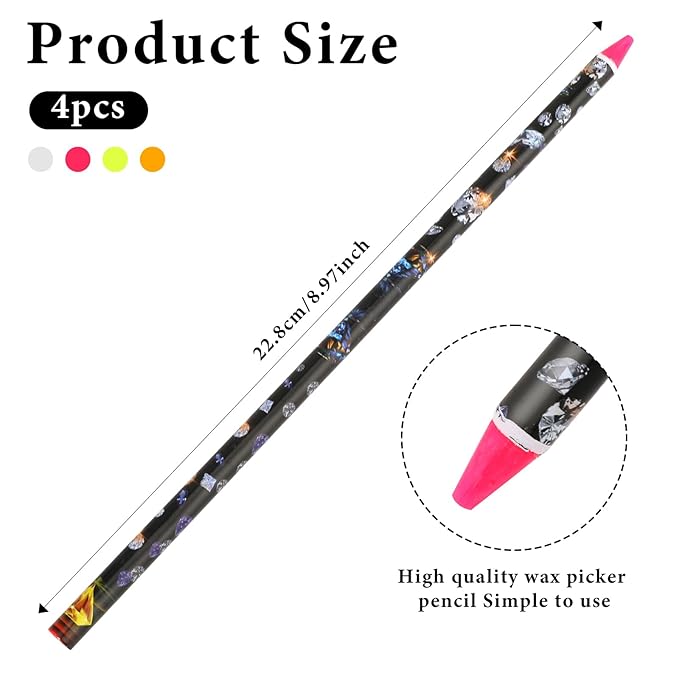 4 pack rhinestone picker tool