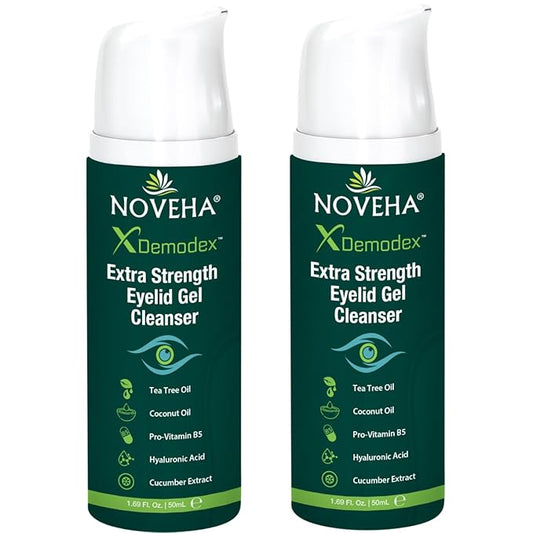 Noveha demodex extra strength eyelid