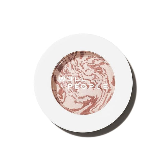 Well People Superpowder Blush Powder, Hydrating Powder Blush Wild Fig