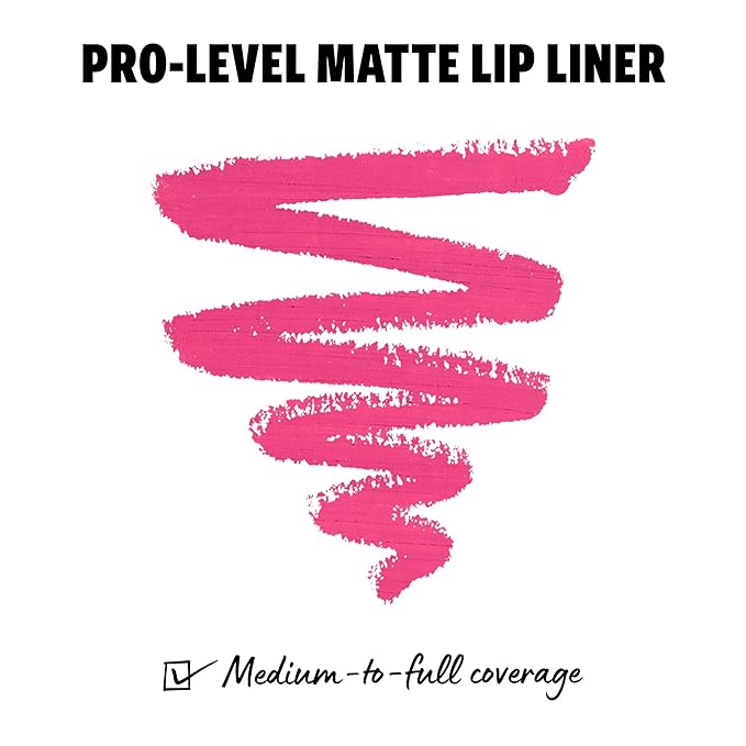 NYX PROFESSIONAL MAKEUP Suede Matte Lip Liner, Vegan Vegan